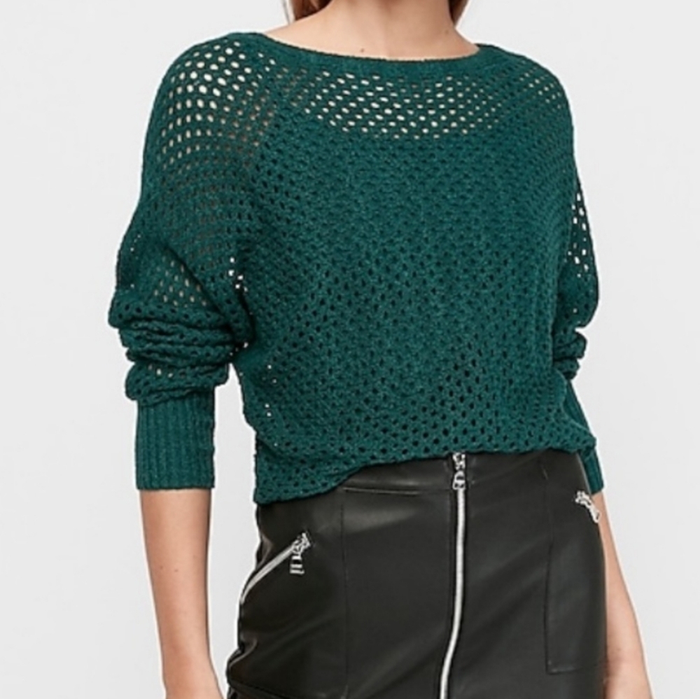 EXPRESS Open Knit Dolman Sweater